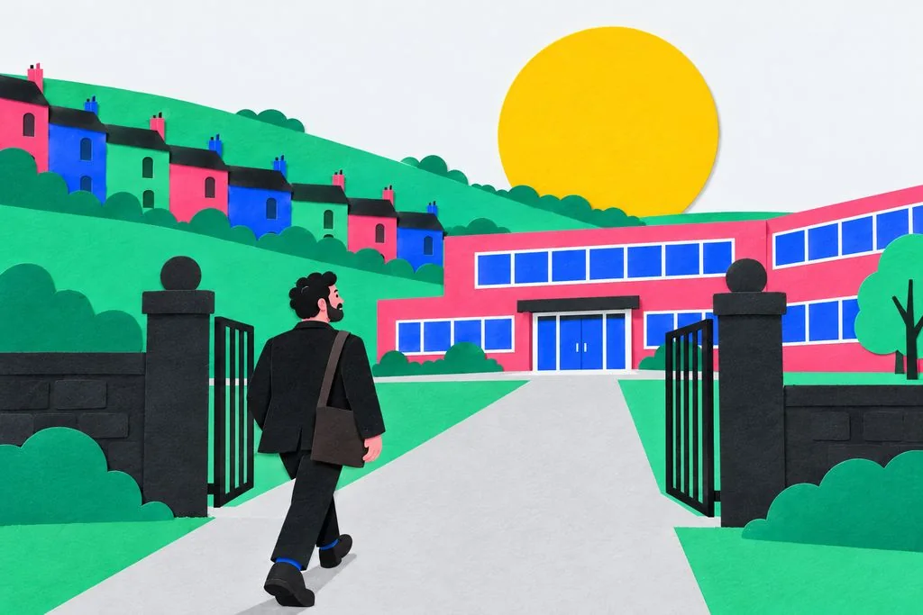 The day I went back to my old school to thank him.