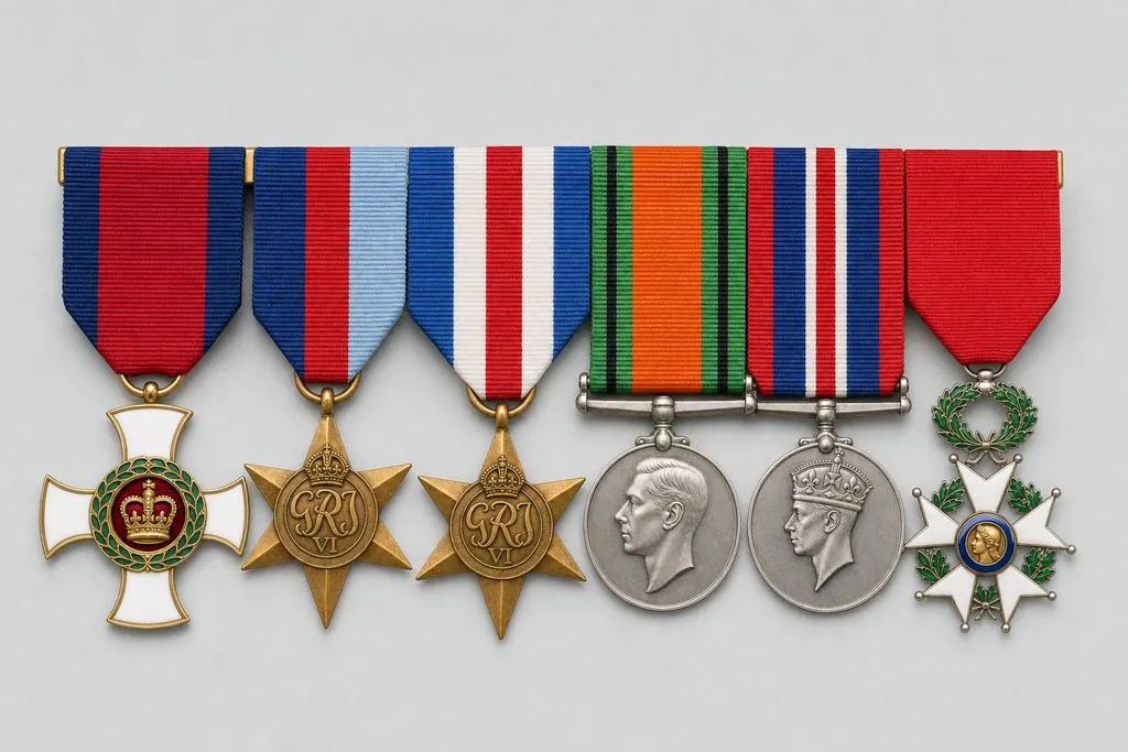Medal bar, six-medal version. Priority Seat.
