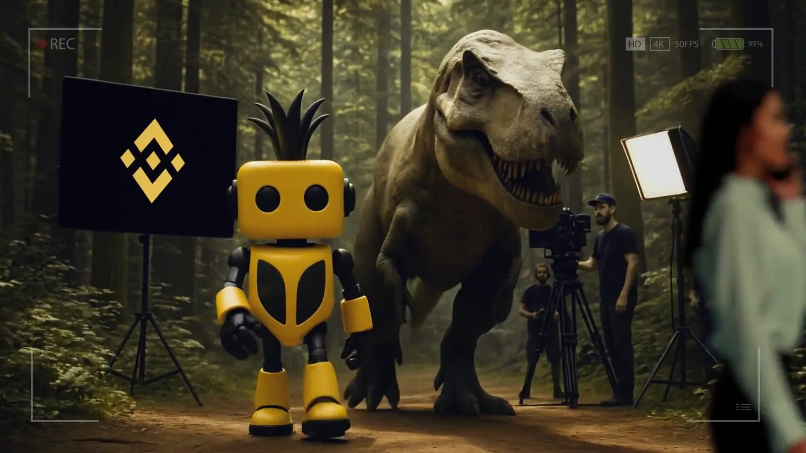 Pineapple x Binance, launch film by Shaun Preece