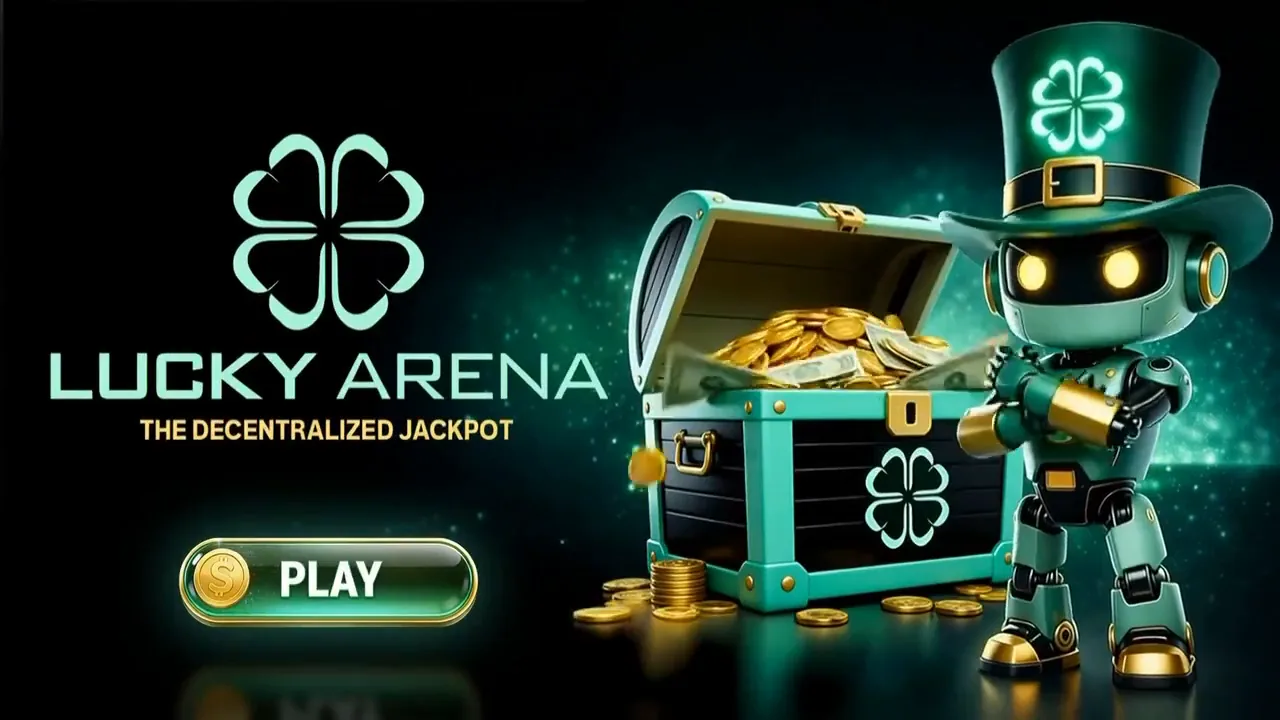Lucky Arena end card. Lucky Arena.
