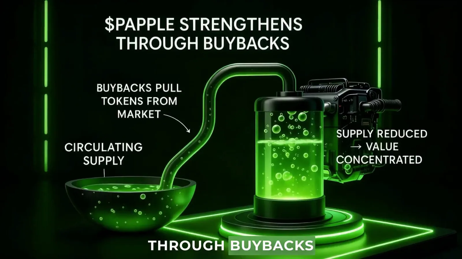 Buyback tank diagram. Seed Launchpad.